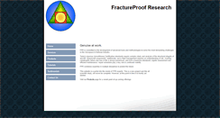 Desktop Screenshot of fractureproof.com